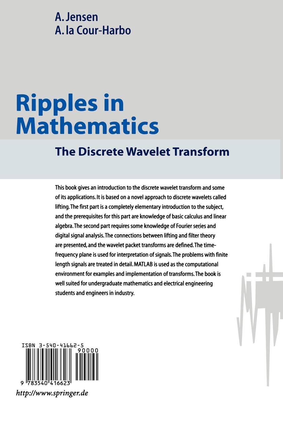 Rückseitencover Ripples in Mathematics