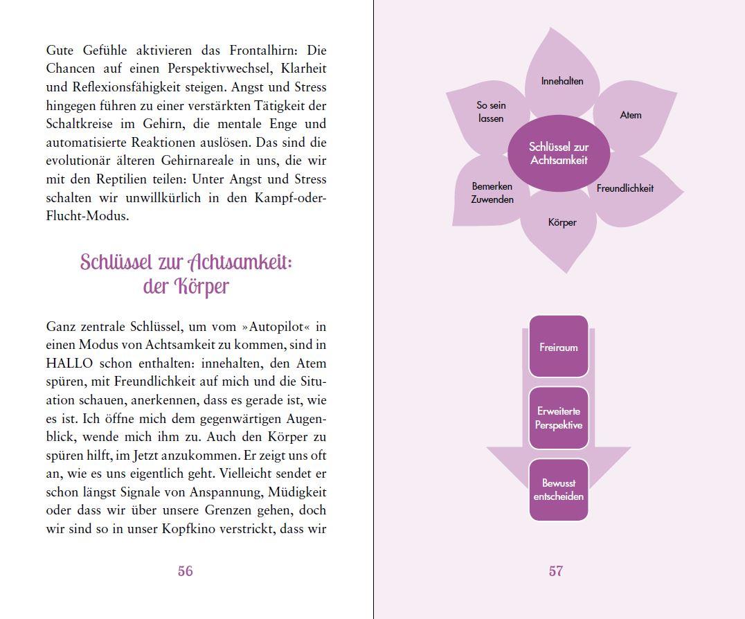 Beispielinhalt (Bild) Achtsam leben