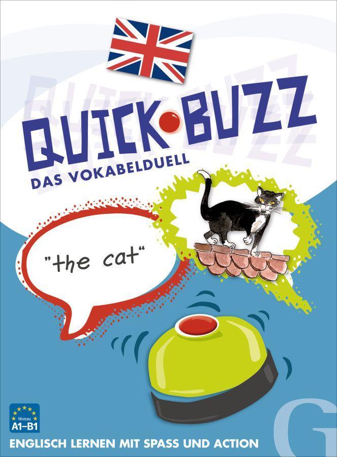 Vorderes Coverbild QUICK BUZZ - Das Vokabelduell Englisch