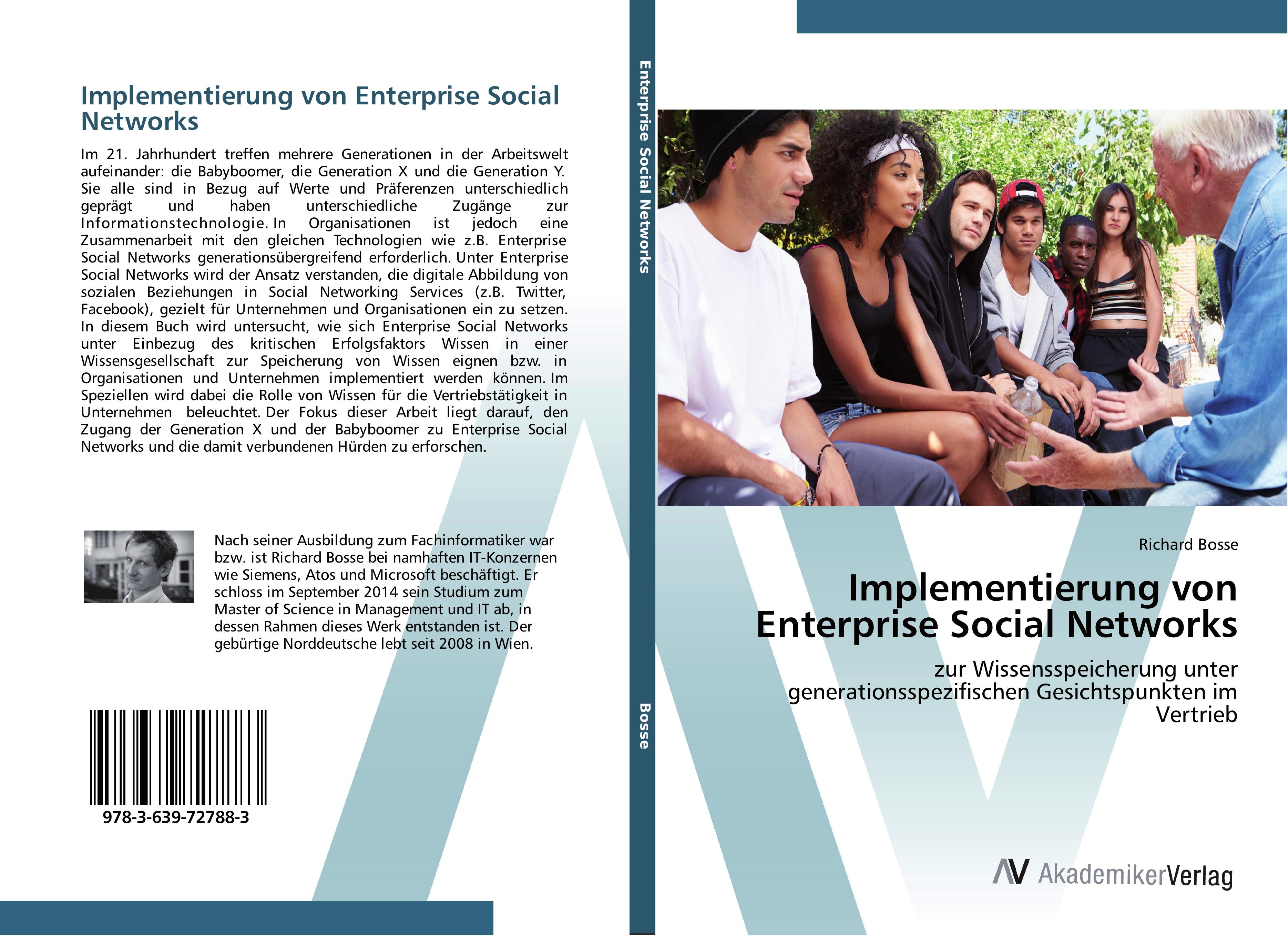 Vorderes Coverbild Implementierung von Enterprise Social Networks