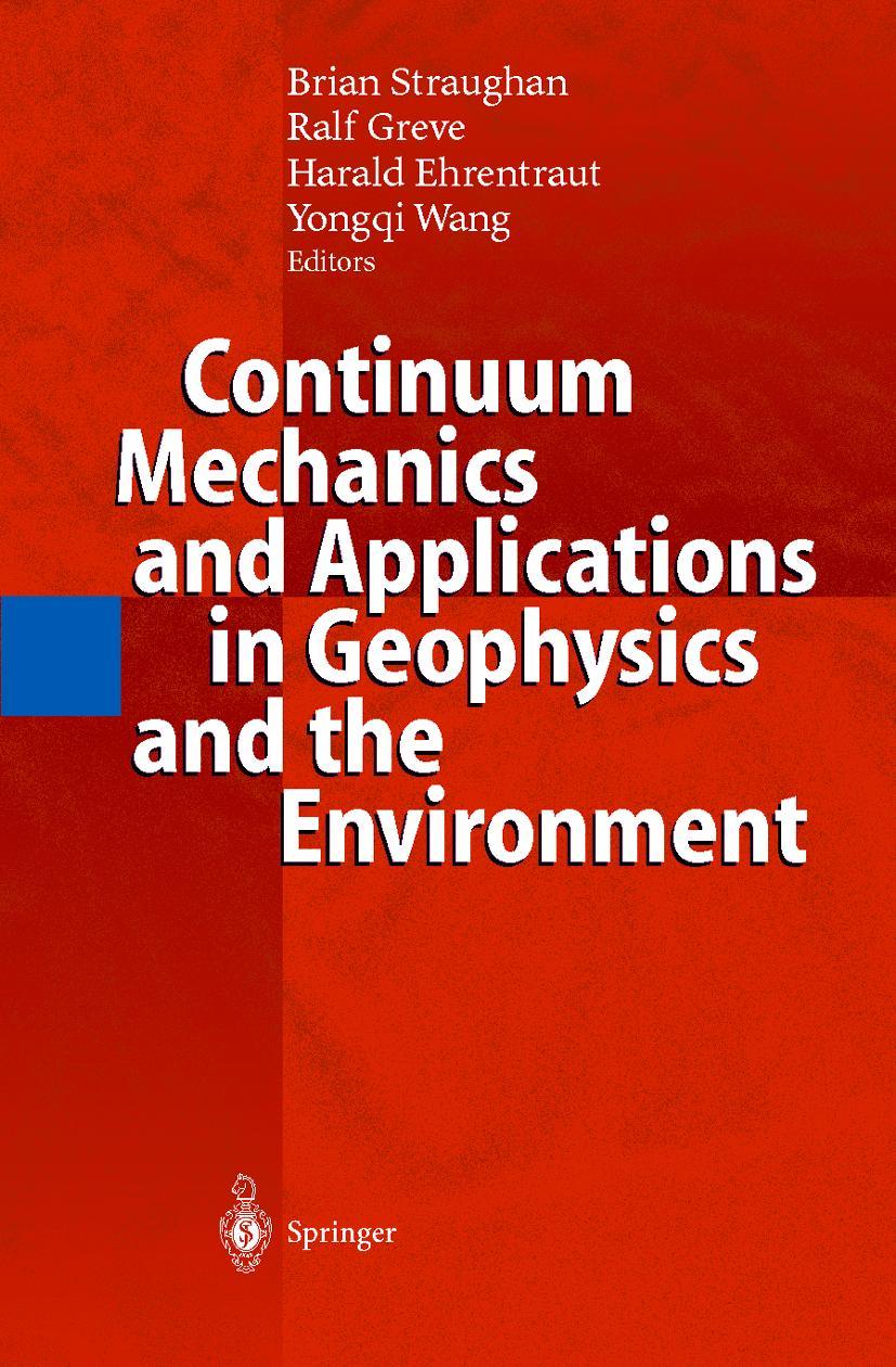 Vorderes Coverbild Continuum Mechanics and Applications in Geophysics and the Environment