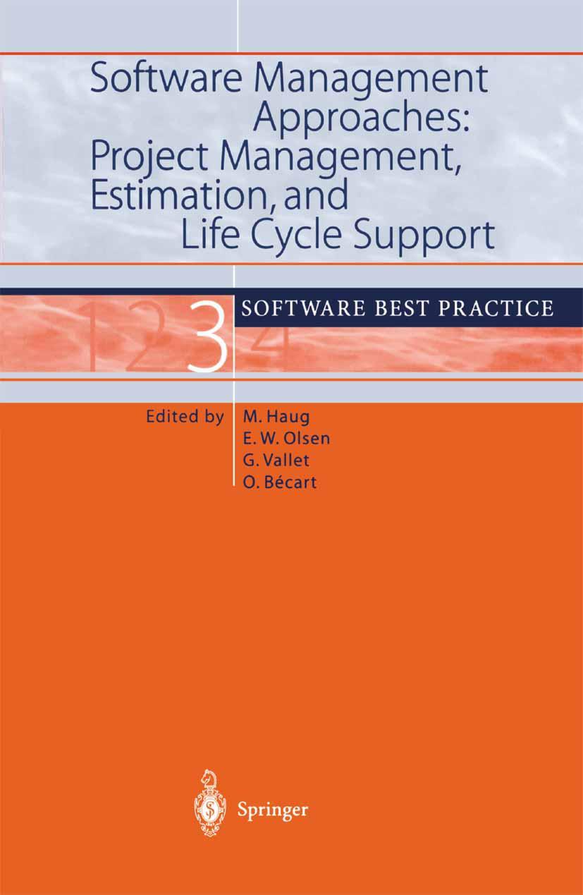 Vorderes Coverbild Software Management Approaches: Project Management, Estimation, and Life Cycle Support
