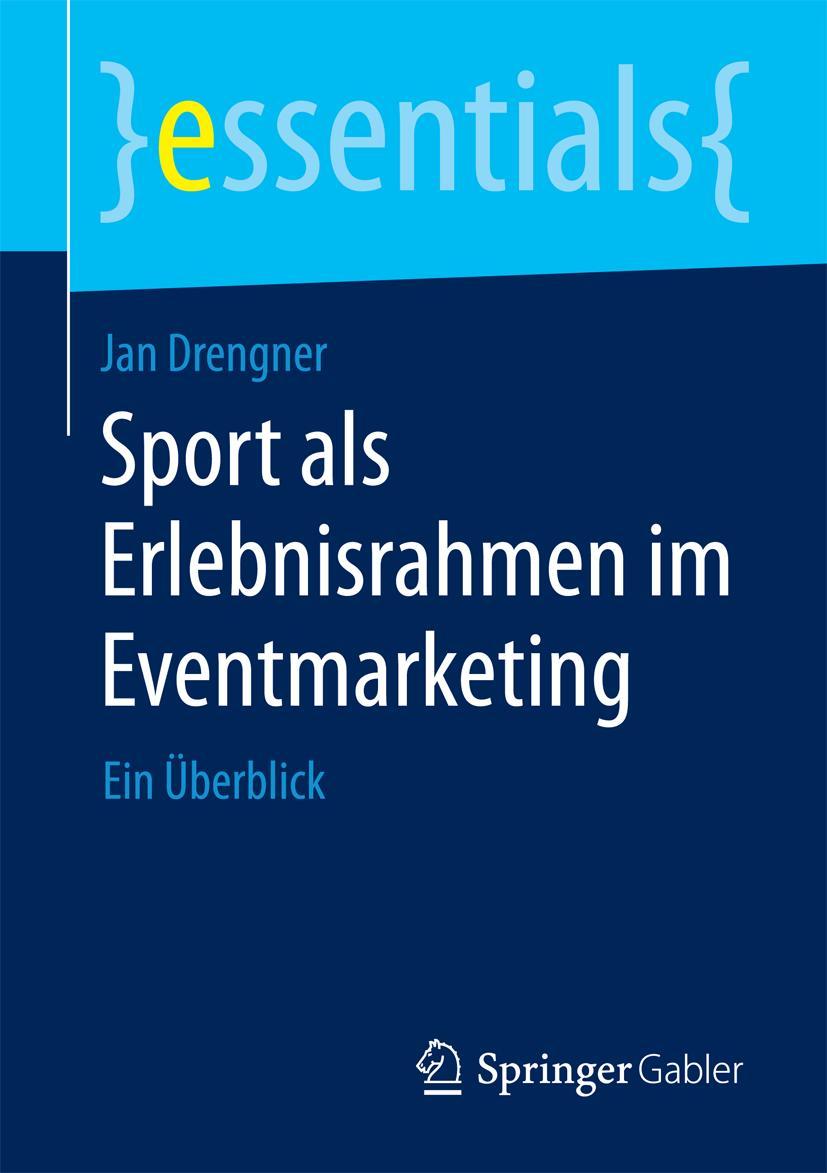 Vorderes Coverbild Sport als Erlebnisrahmen im Eventmarketing