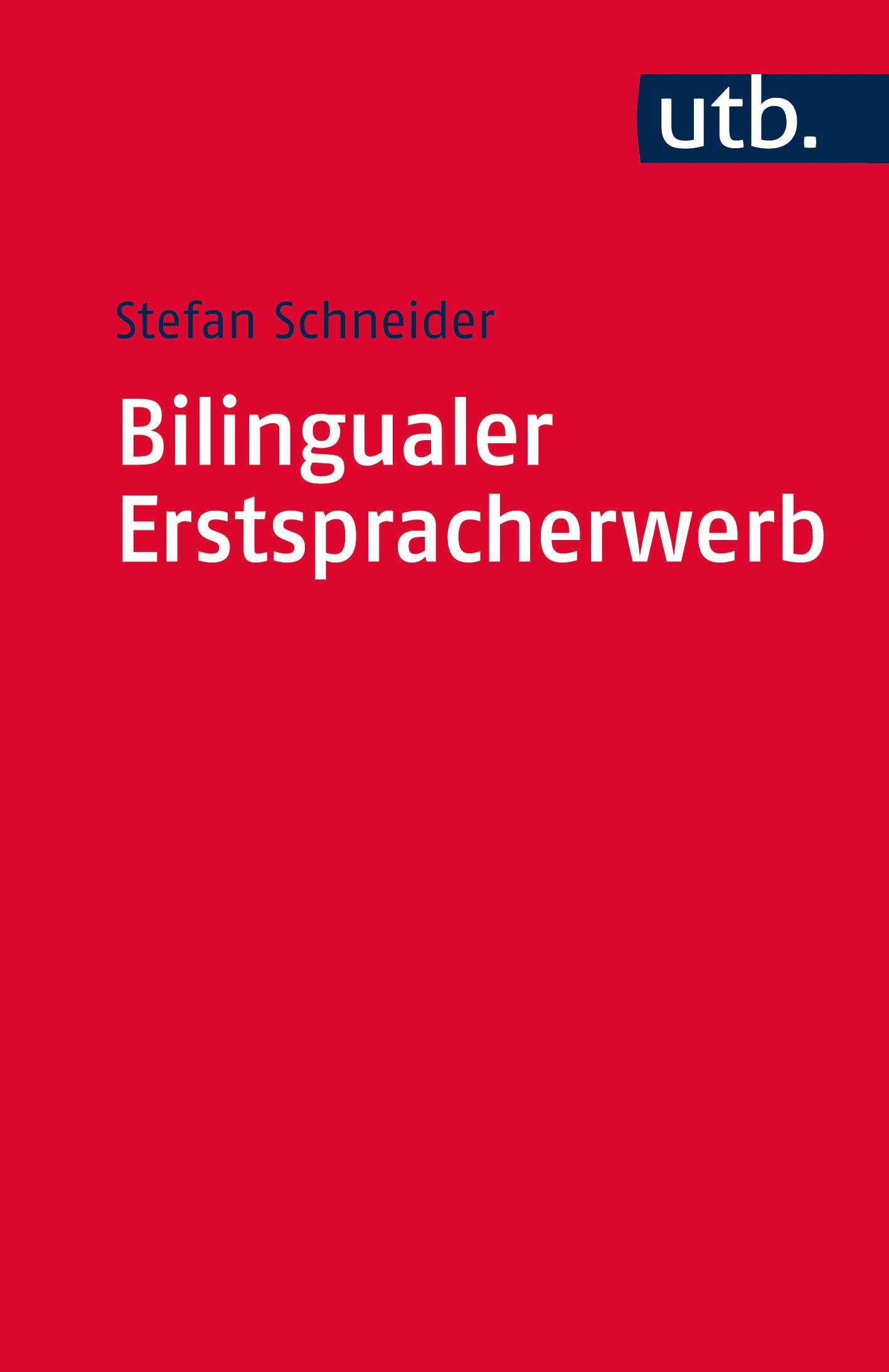 Vorderes Coverbild Bilingualer Erstspracherwerb