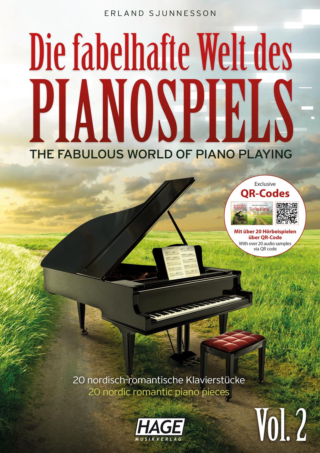 Vorderes Coverbild Die fabelhafte Welt des Pianospiels Vol. 2 mit CD