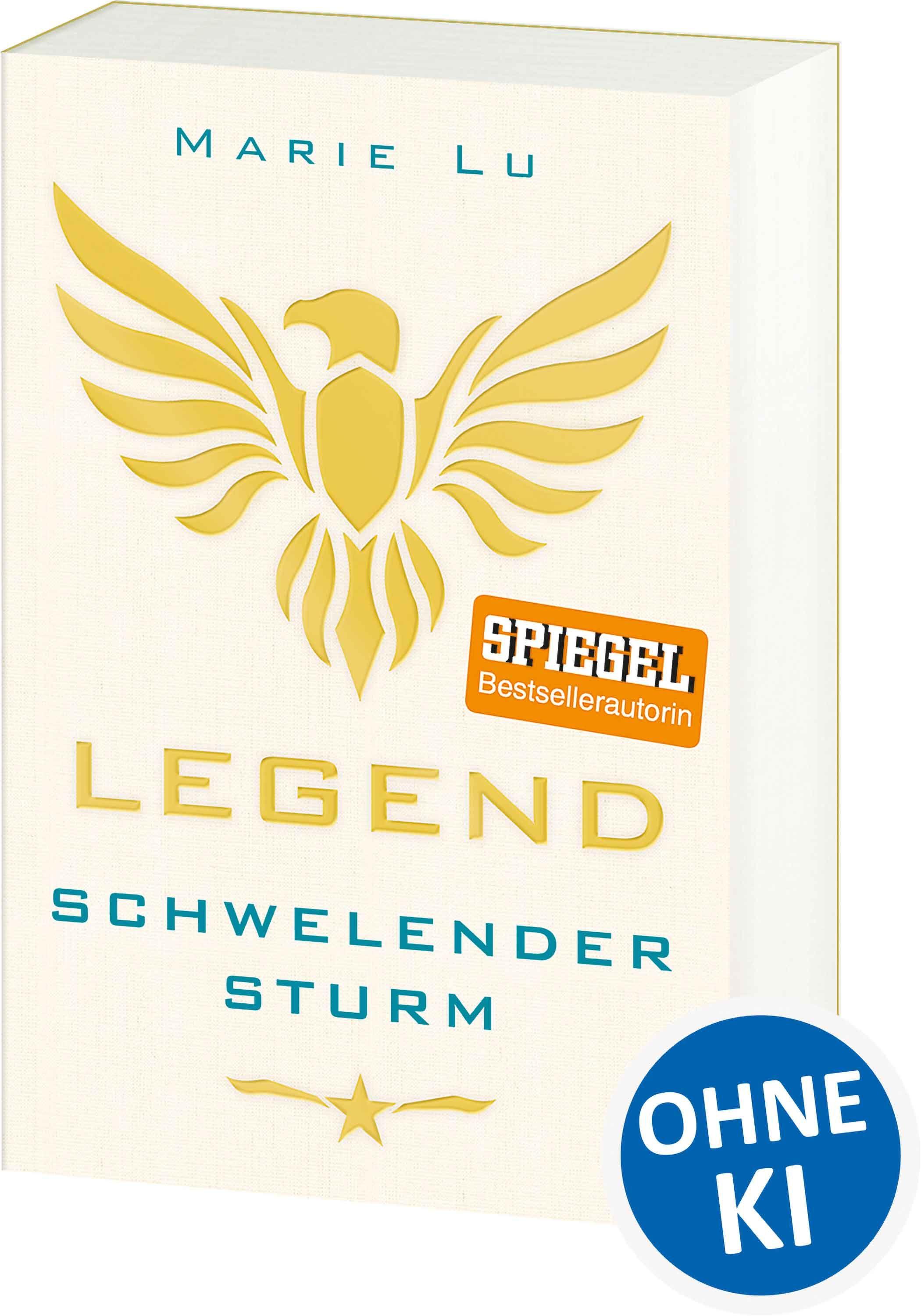 Vorderes Coverbild Legend 02. Schwelender Sturm