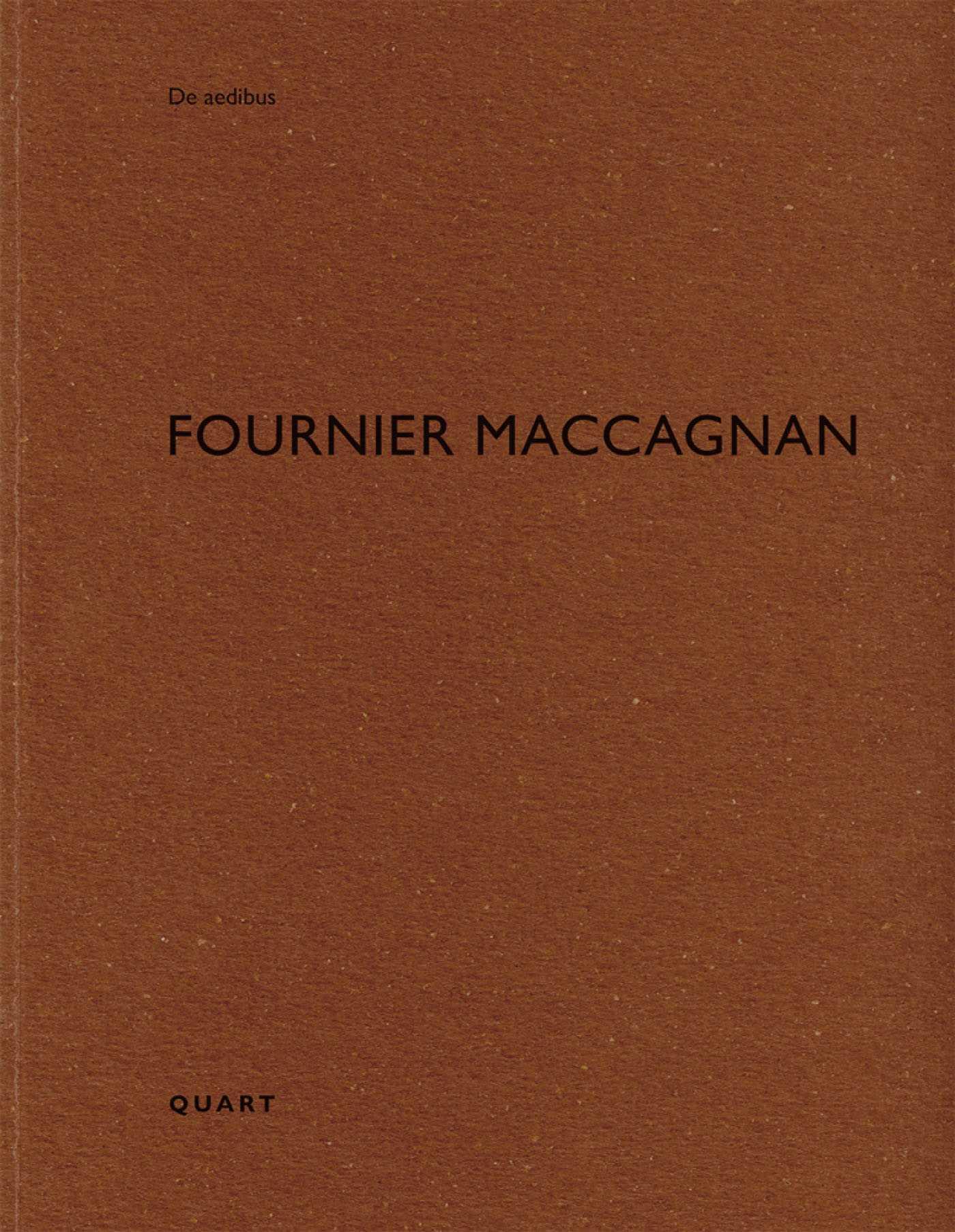 Vorderes Coverbild Fournier Maccagnan