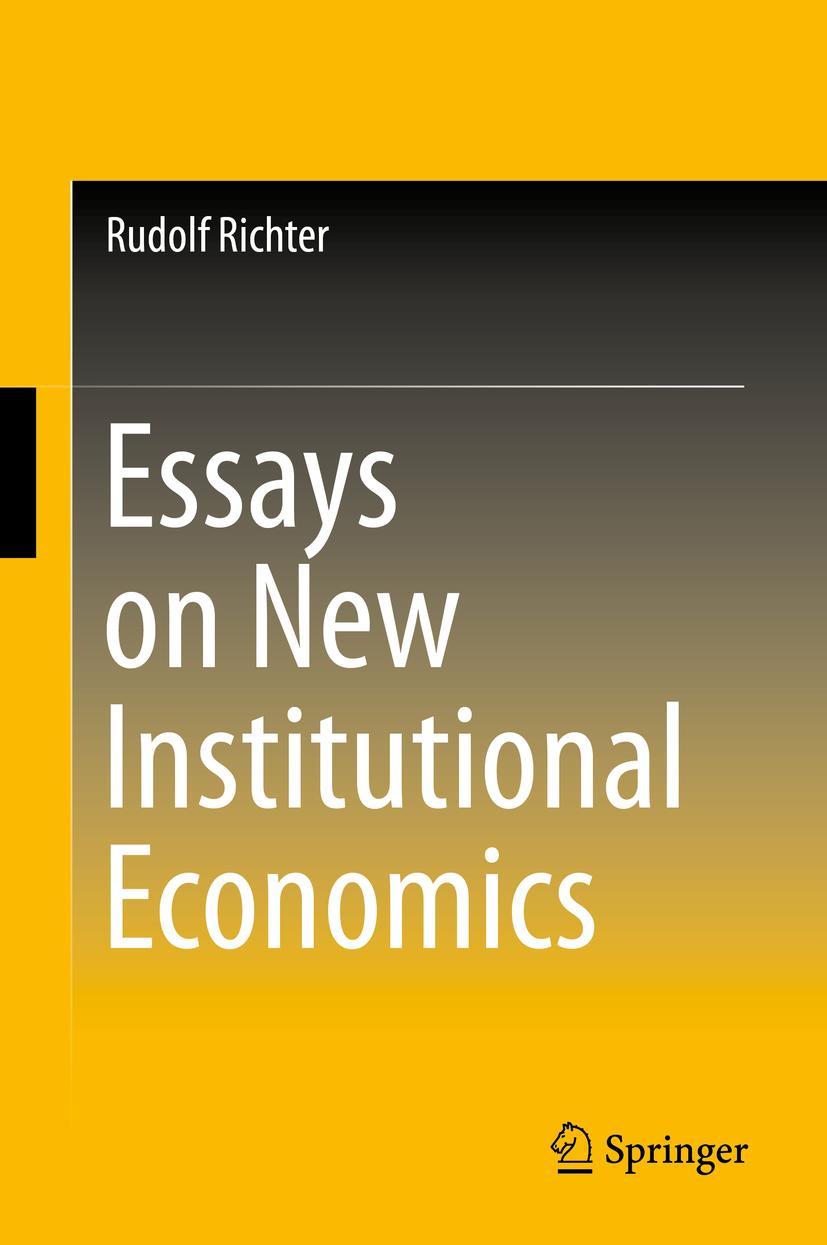Vorderes Coverbild Essays on New Institutional Economics