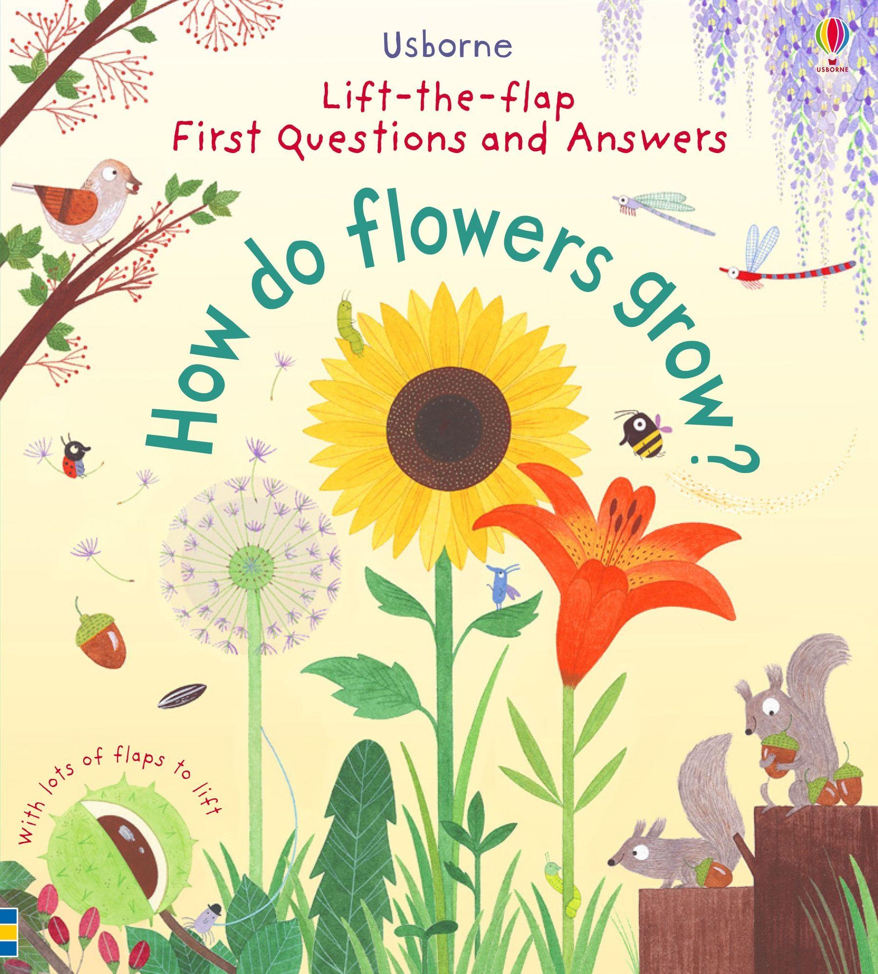 Vorderes Coverbild First Lift-the-Flap Questions and Answers How Do Flowers Grow?