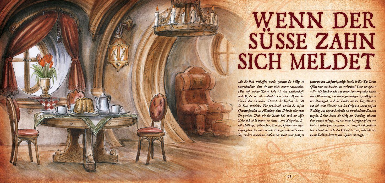 Beispielinhalt (Bild) Kochen wie die Halblinge