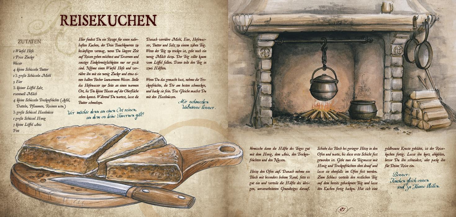 Beispielinhalt (Bild) Kochen wie die Halblinge