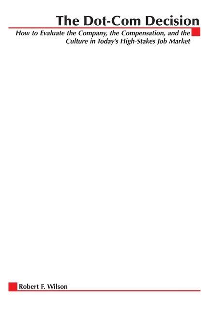 Vorderes Coverbild The Dot-Com Decision