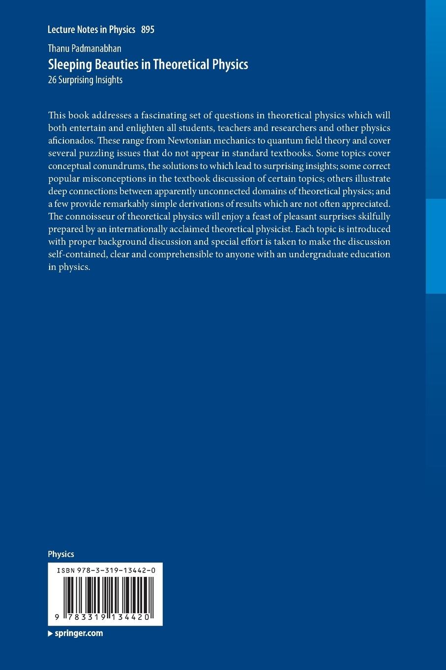 Rückseitencover Sleeping Beauties in Theoretical Physics
