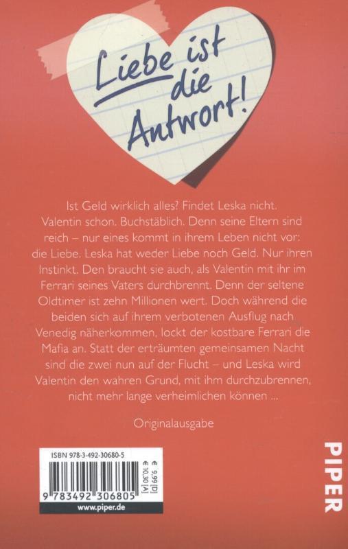 Rückseitencover Zeig mir, was Liebe ist