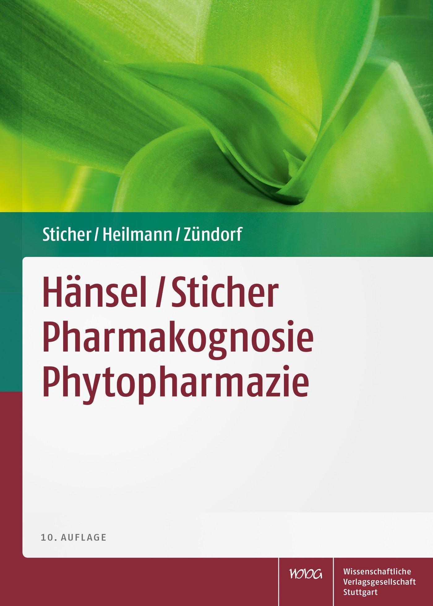 Vorderes Coverbild Hänsel/ Sticher Pharmakognosie Phytopharmazie