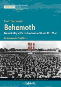 Vorderes Coverbild Behemoth : pensamiento y acción en el nacional-socialismo, 1933-1944