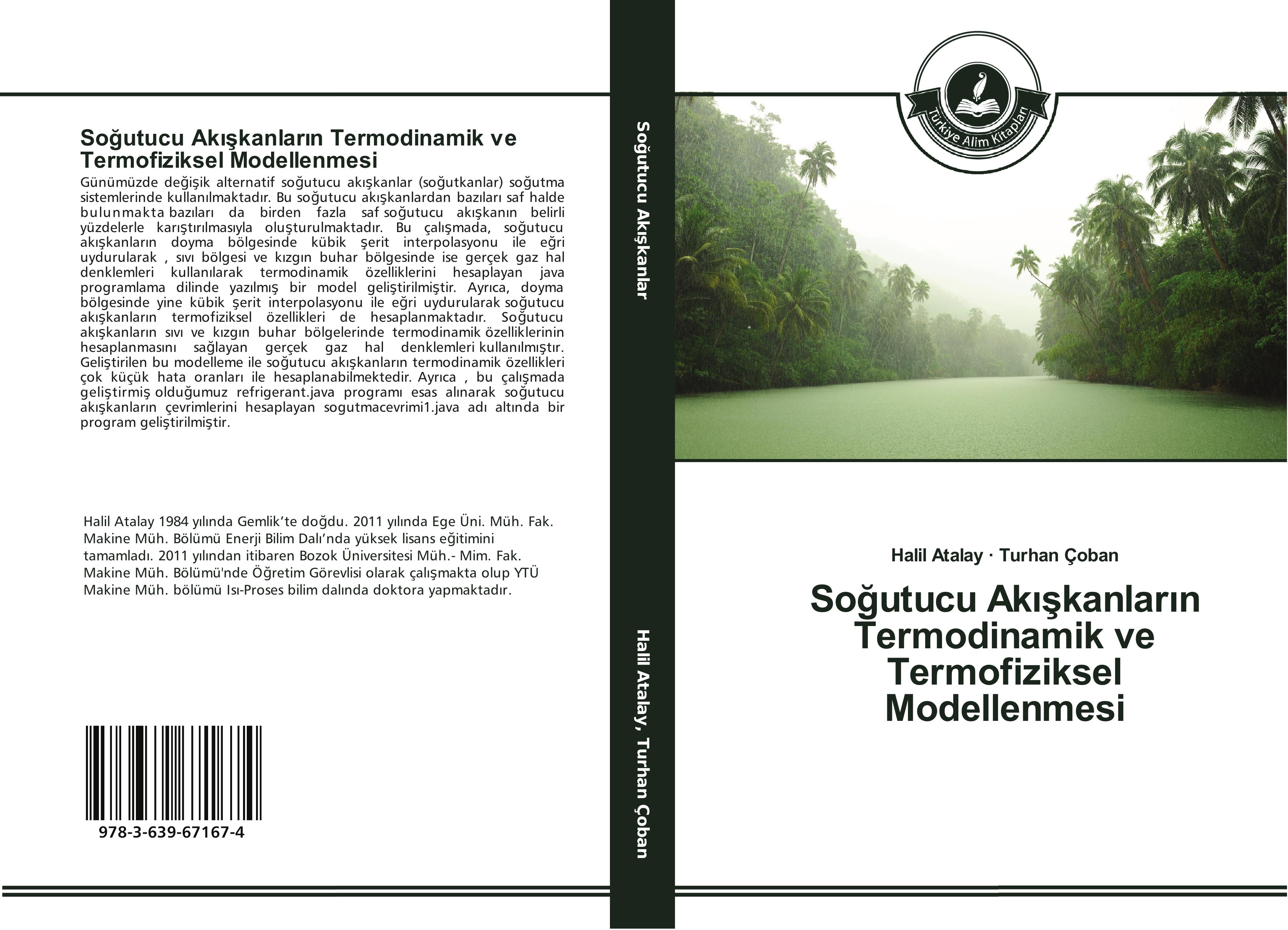 Vorderes Coverbild So¿utucu Ak¿¿kanlar¿n Termodinamik ve Termofiziksel Modellenmesi
