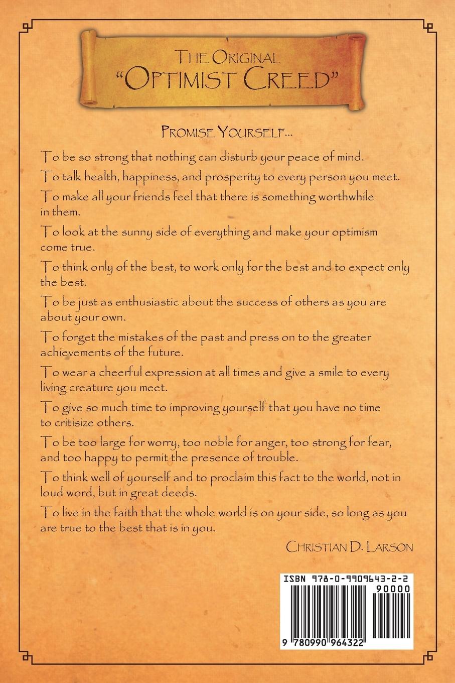 Rückseitencover Christian D. Larson - The Definitive Collection - Volume 3 of 6