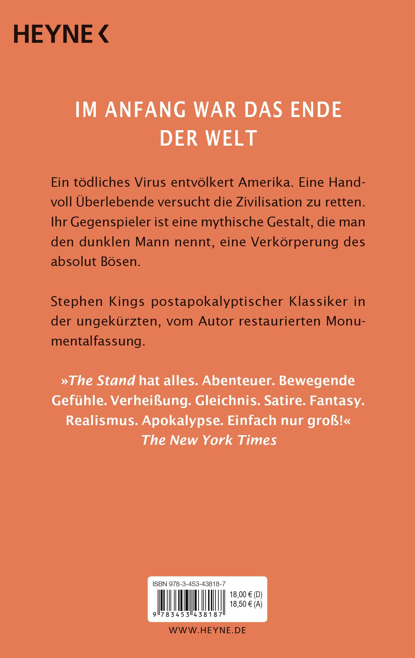 Beispielinhalt (Bild) The Stand - Das letzte Gefecht
