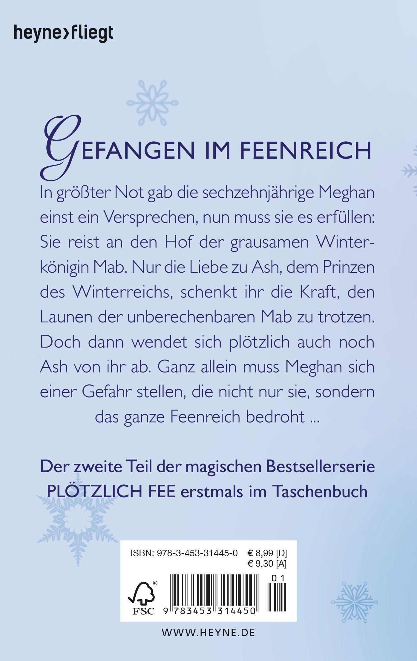 Rückseitencover Plötzlich Fee 02. Winternacht