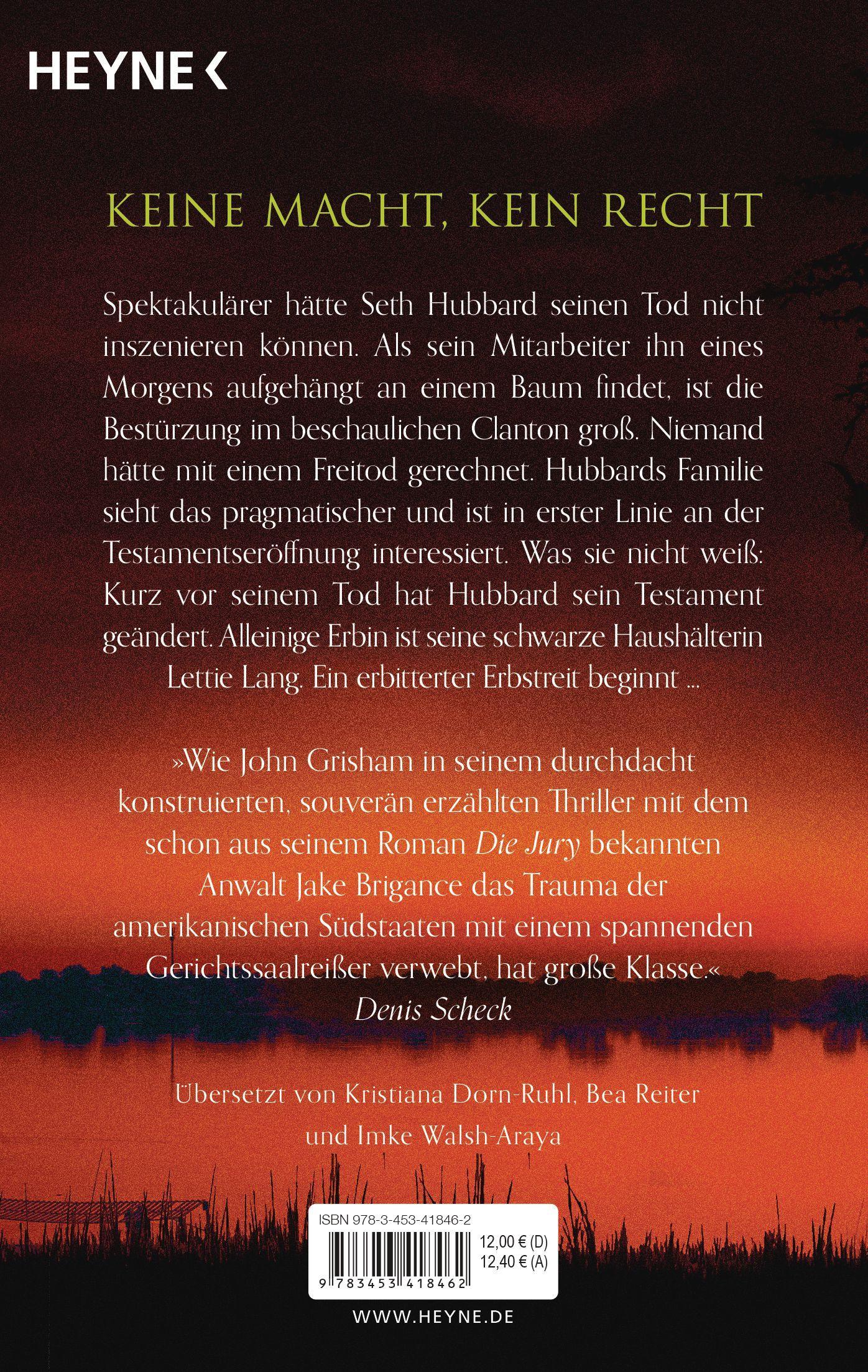 Beispielinhalt (Bild) Die Erbin