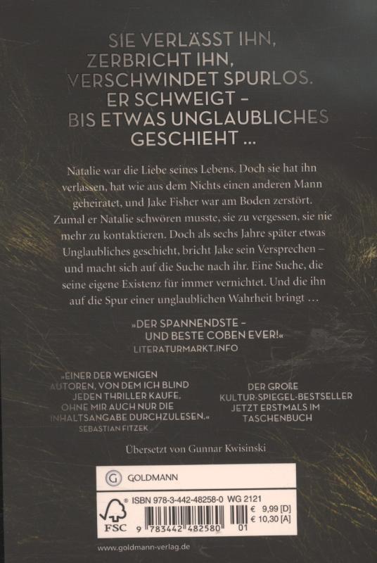 Rückseitencover Ich finde dich