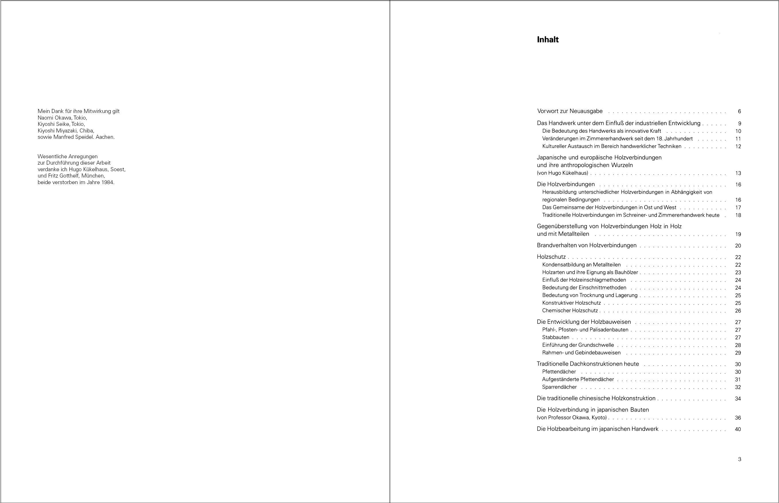 Beispielinhalt (Bild) Holzverbindungen