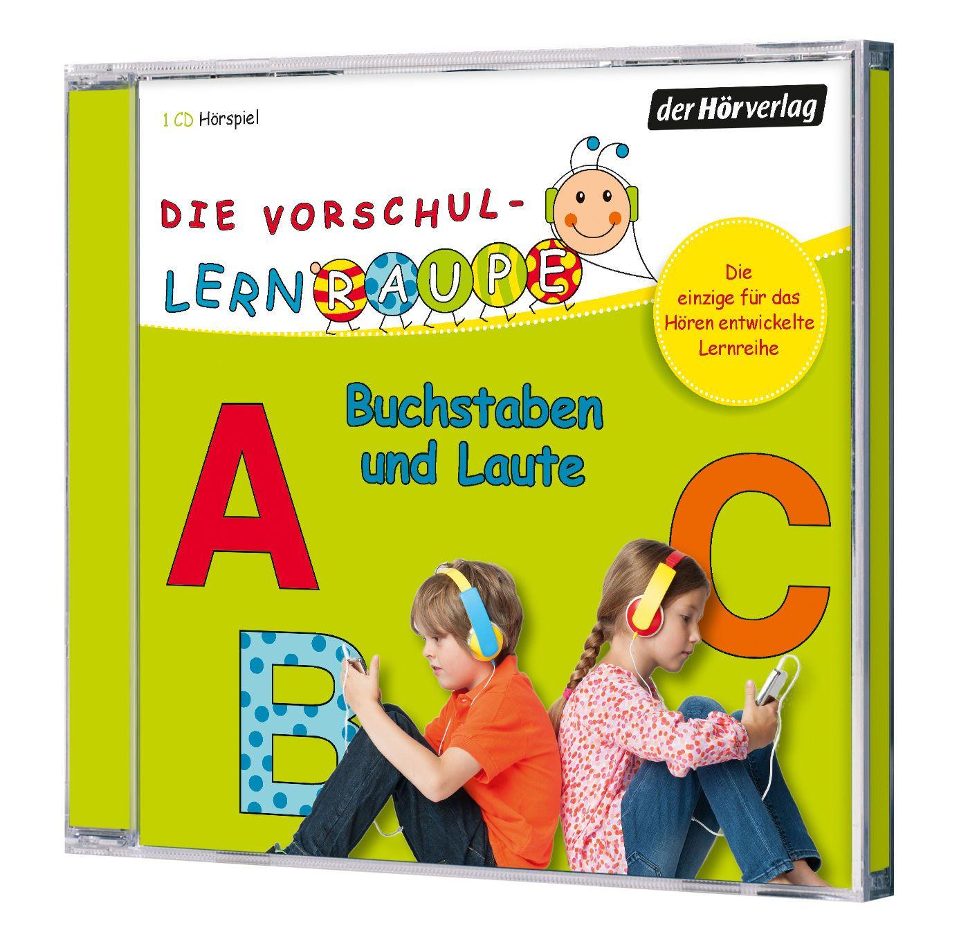 Beispielinhalt (Bild) Die Vorschul-Lernraupe: Buchstaben und Laute