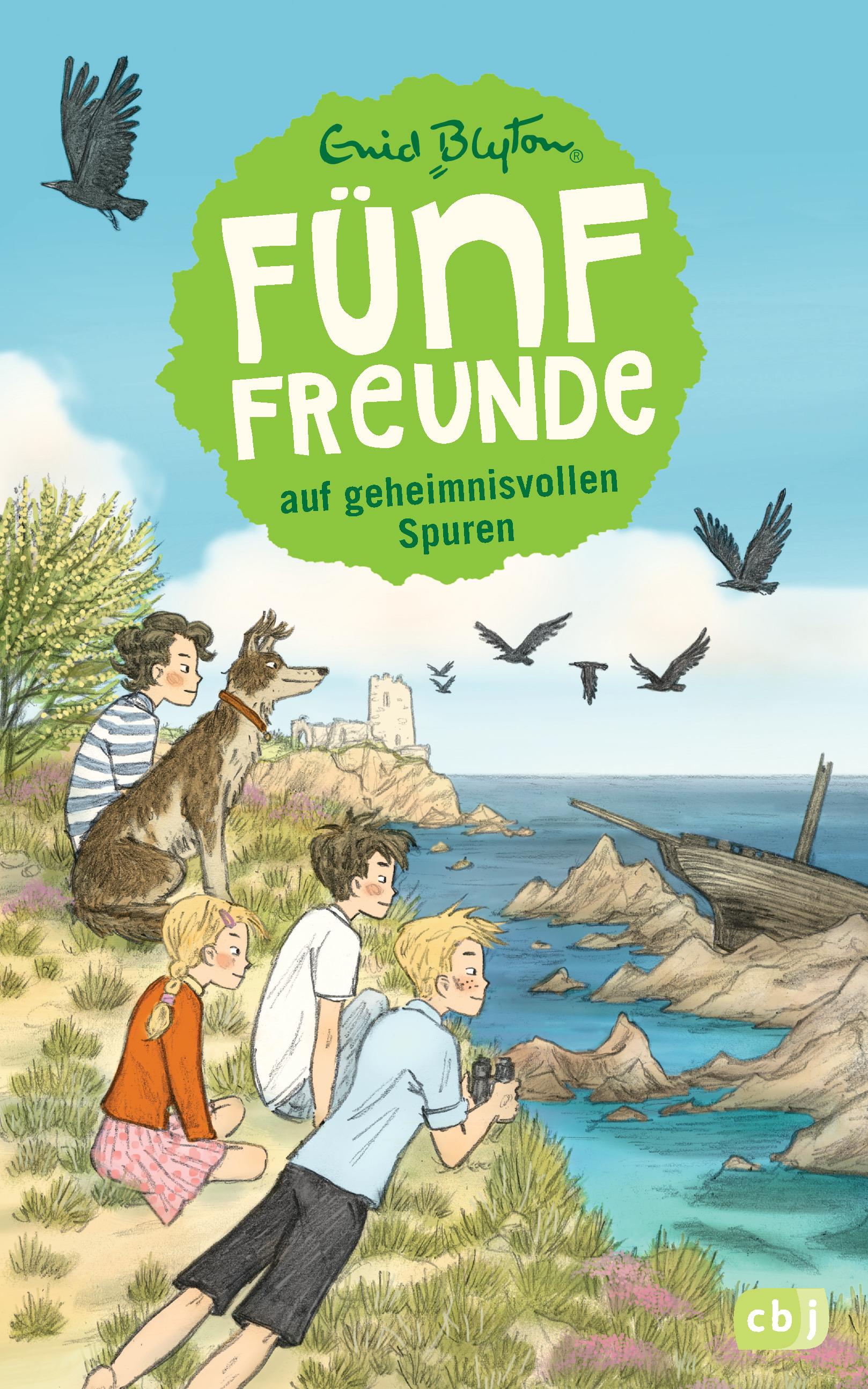 Vorderes Coverbild Fünf Freunde 03. Fünf Freunde auf geheimnisvollen Spuren
