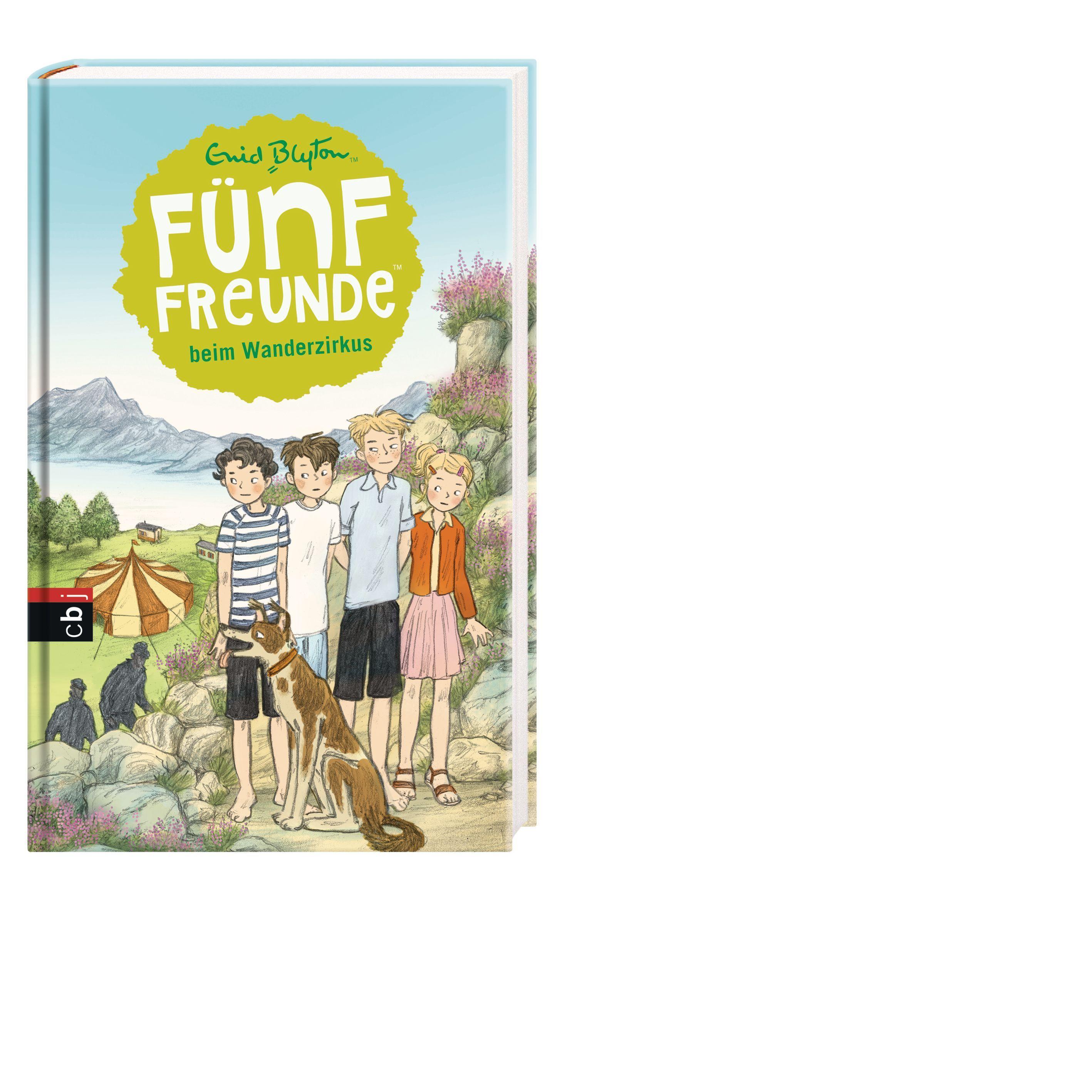 Beispielinhalt (Bild) Fünf Freunde 05. Fünf Freunde beim Wanderzirkus