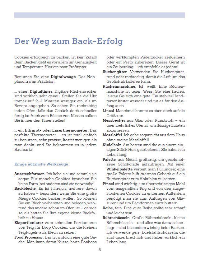 Beispielinhalt (Bild) Cookies