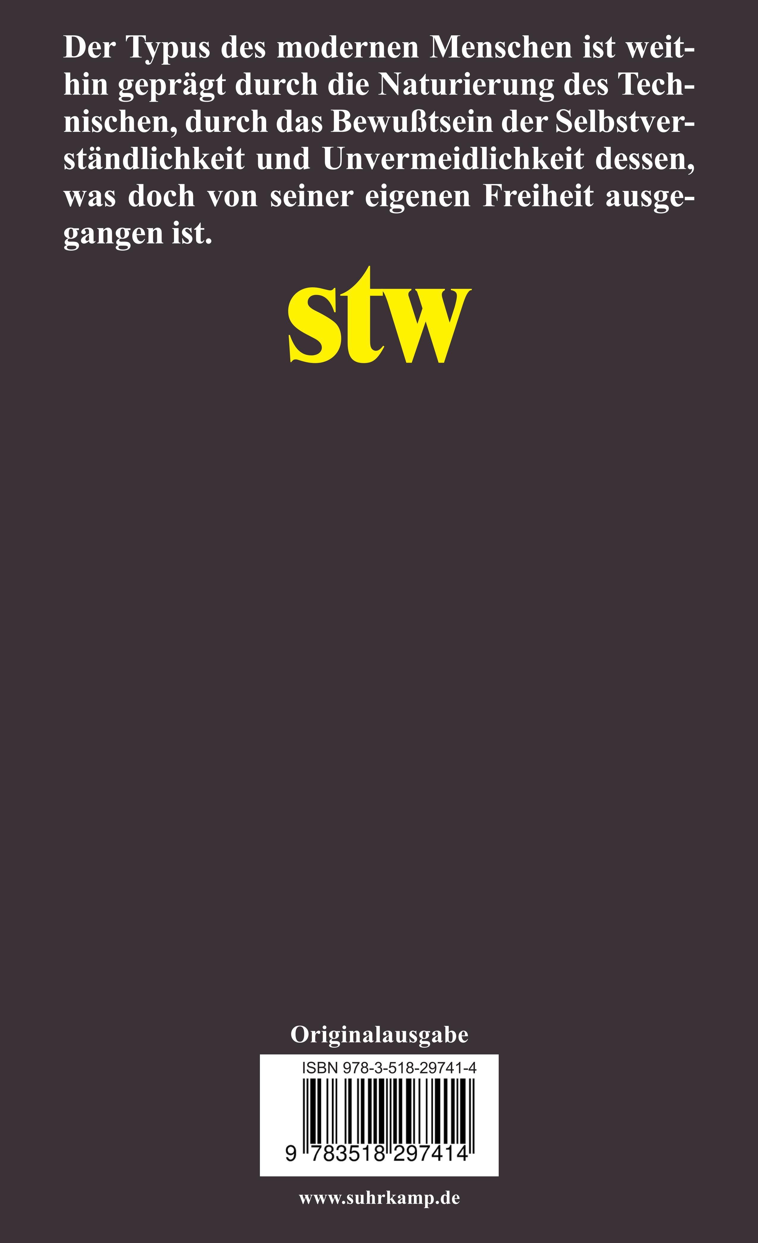 Rückseitencover Schriften zur Technik