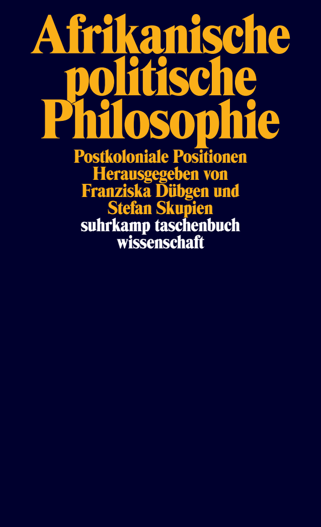 Vorderes Coverbild Afrikanische politische Philosophie
