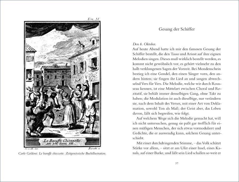 Beispielinhalt (Bild) Goethes Venedig