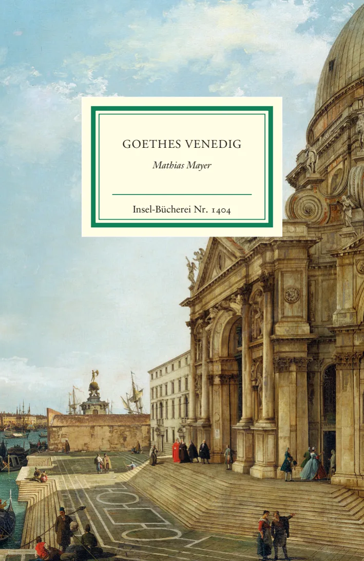 Vorderes Coverbild Goethes Venedig