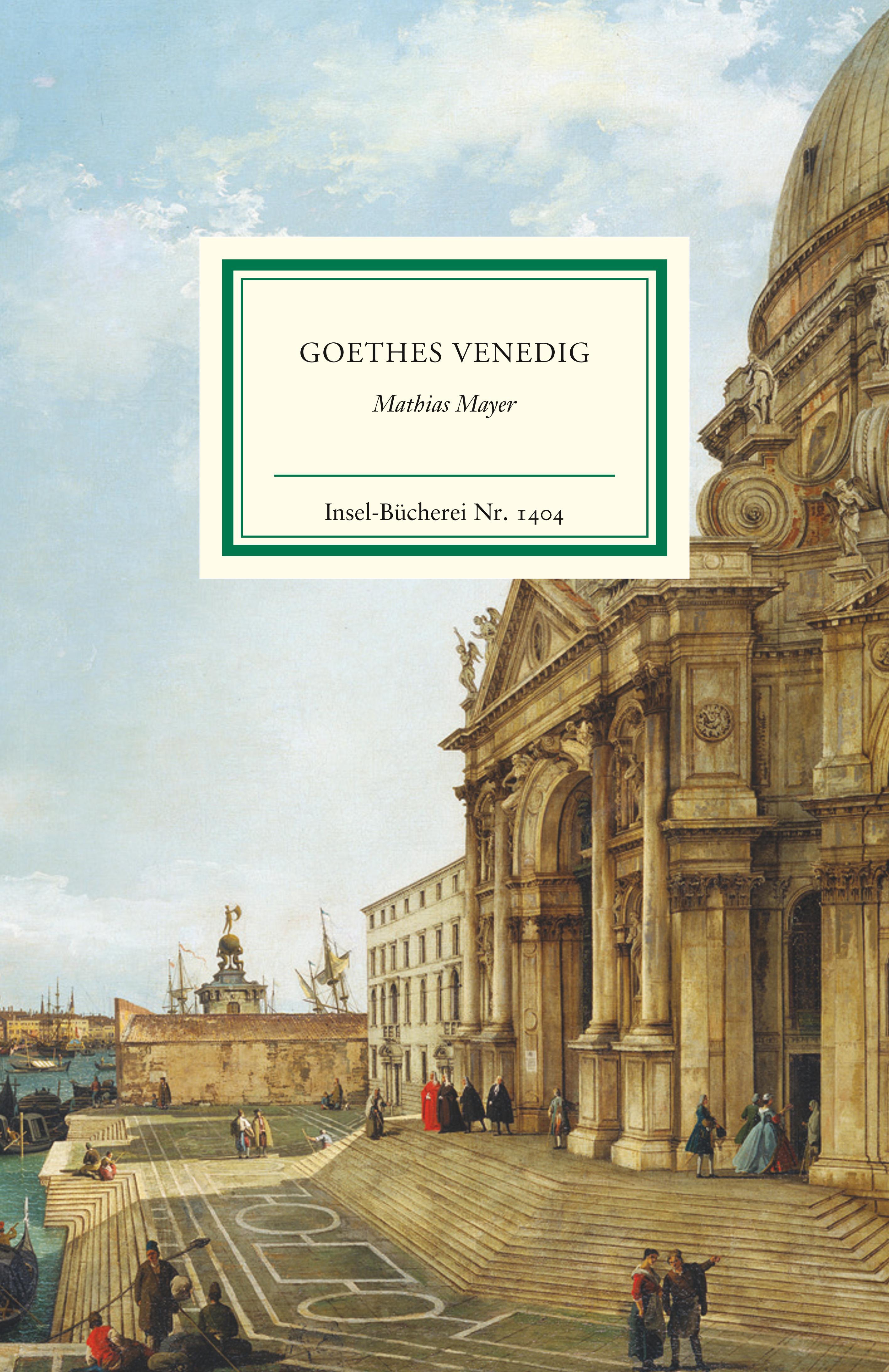 Vorderes Coverbild Goethes Venedig