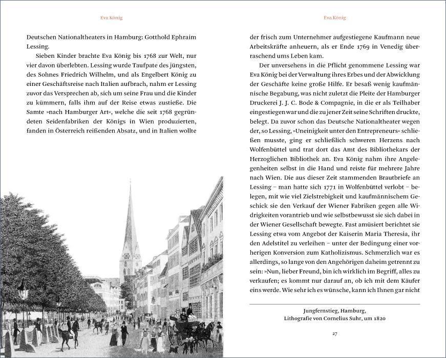 Beispielinhalt (Bild) Hamburgerinnen, die lesen, sind gefährlich