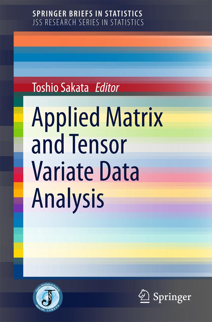 Vorderes Coverbild Applied Matrix and Tensor Variate Data Analysis