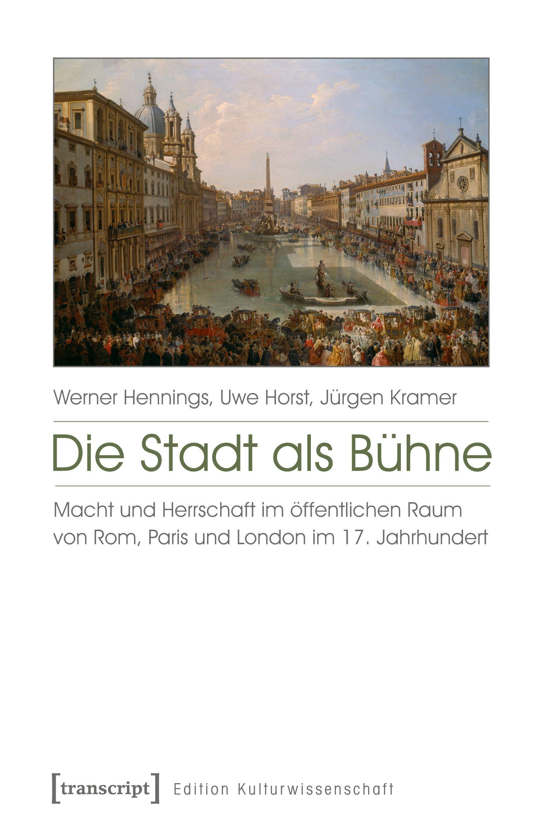 Vorderes Coverbild Die Stadt als Bühne