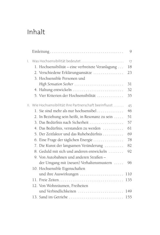 Beispielinhalt (Bild) Hochsensible in der Partnerschaft