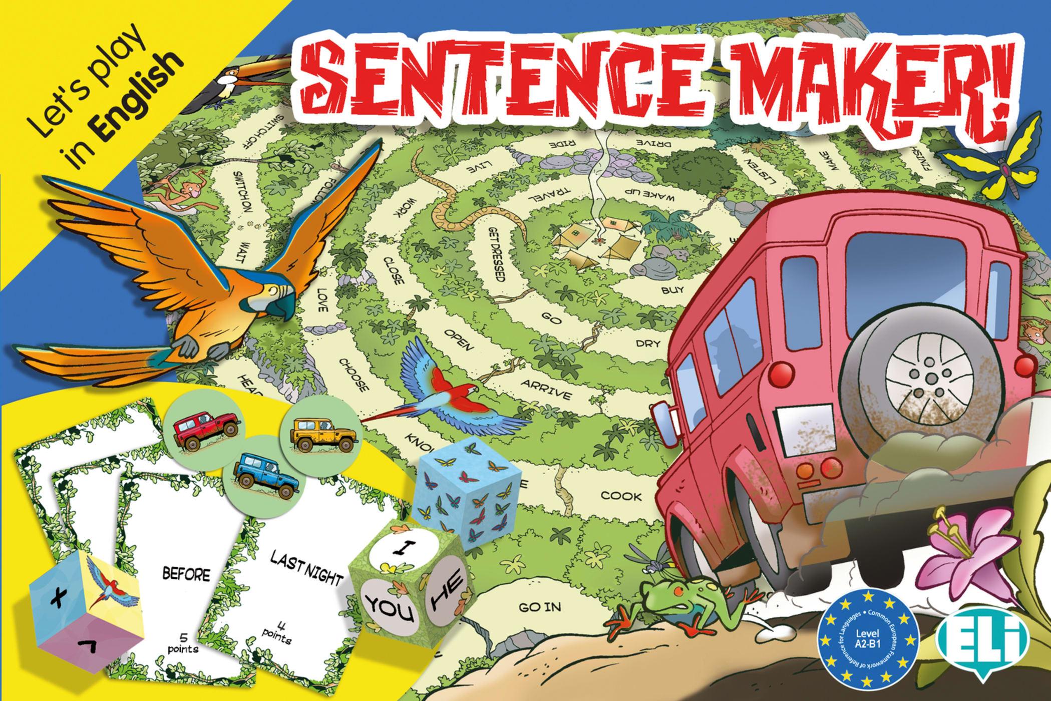 Vorderes Coverbild Sentence maker! A2/B1