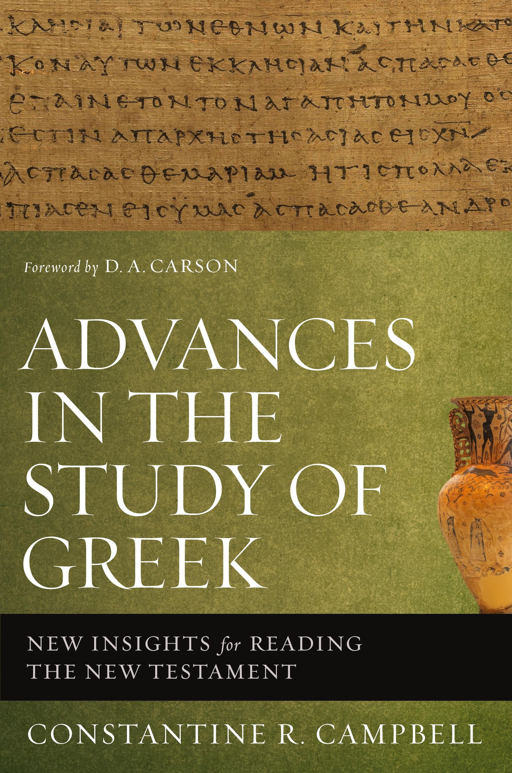 Vorderes Coverbild Advances in the Study of Greek