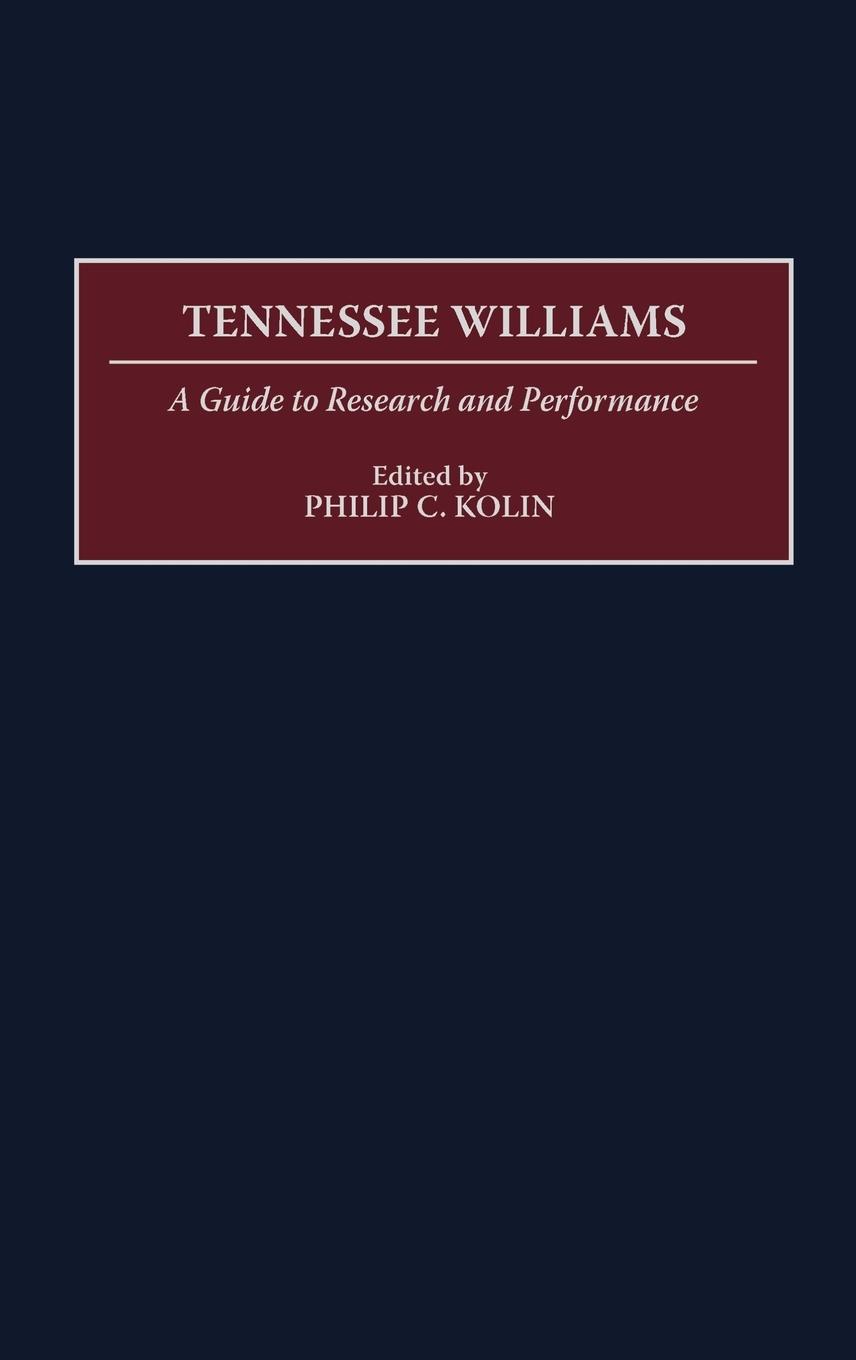 Vorderes Coverbild Tennessee Williams