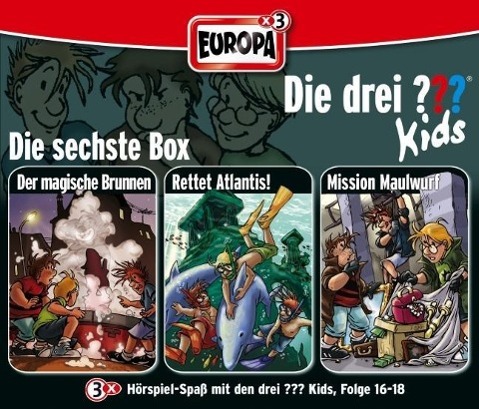 Vorderes Coverbild Die drei ??? Kids 3er Box 06. Folgen 16-18 (drei Fragezeichen) 3 CDs
