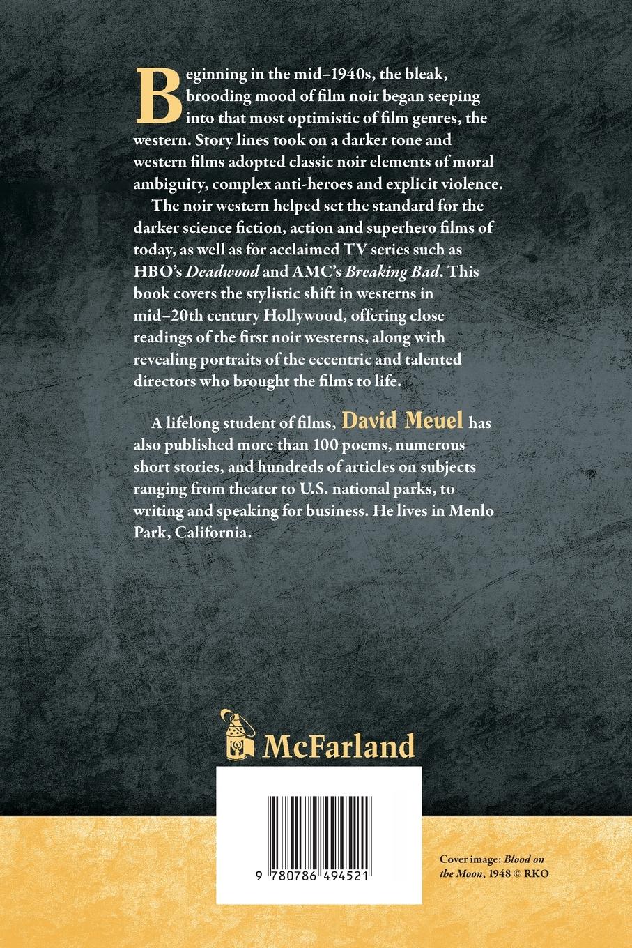 Rückseitencover The Noir Western