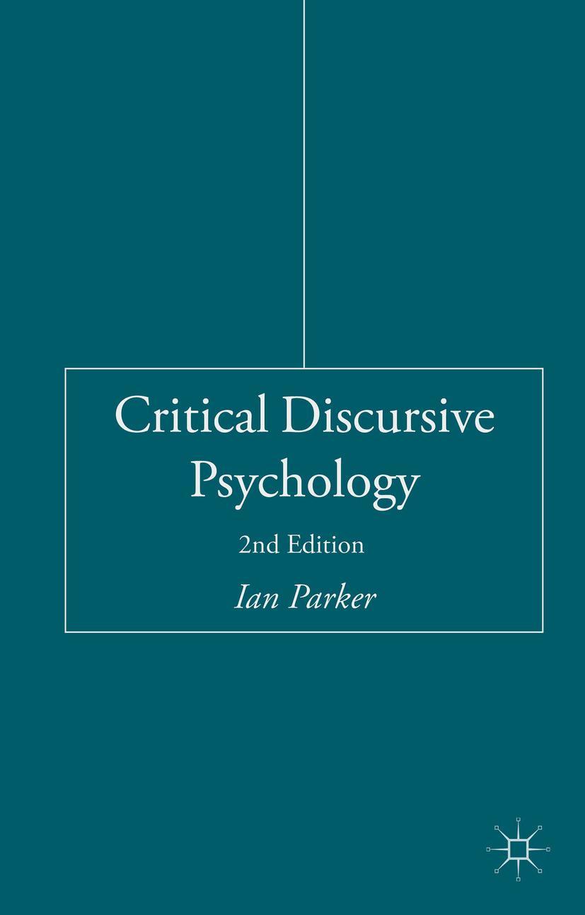 Vorderes Coverbild Critical Discursive Psychology