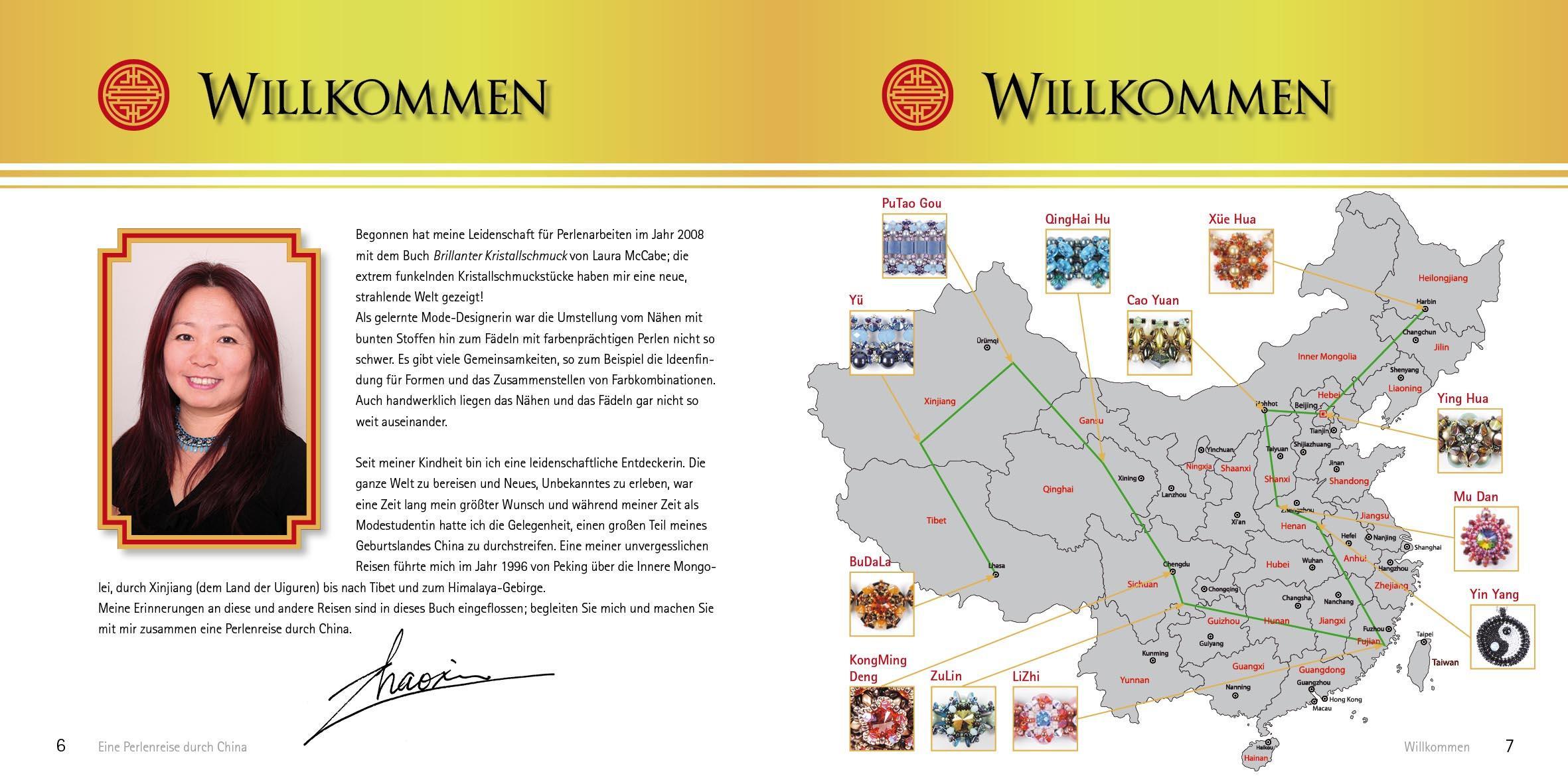 Beispielinhalt (Bild) Eine Perlenreise durch China