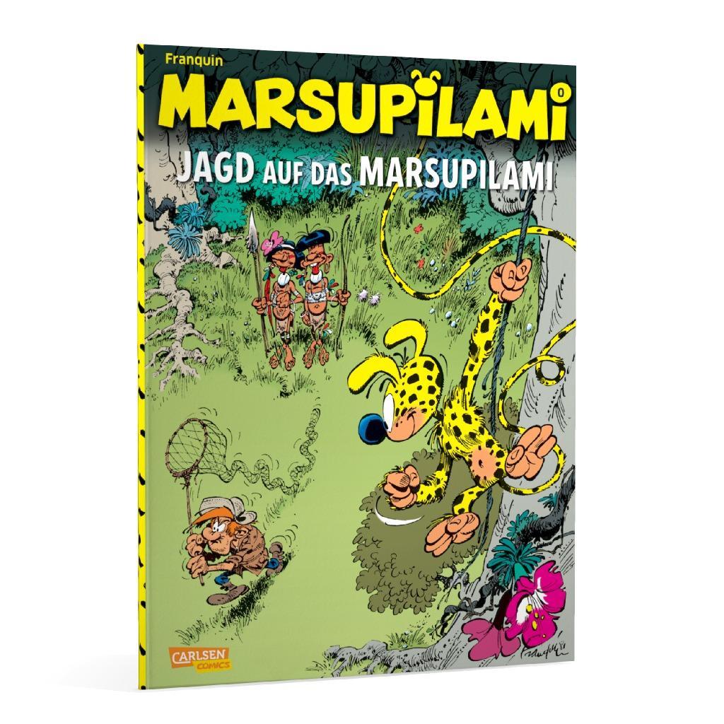 Beispielinhalt (Bild) Marsupilami 00: Jagd auf das Marsupilami