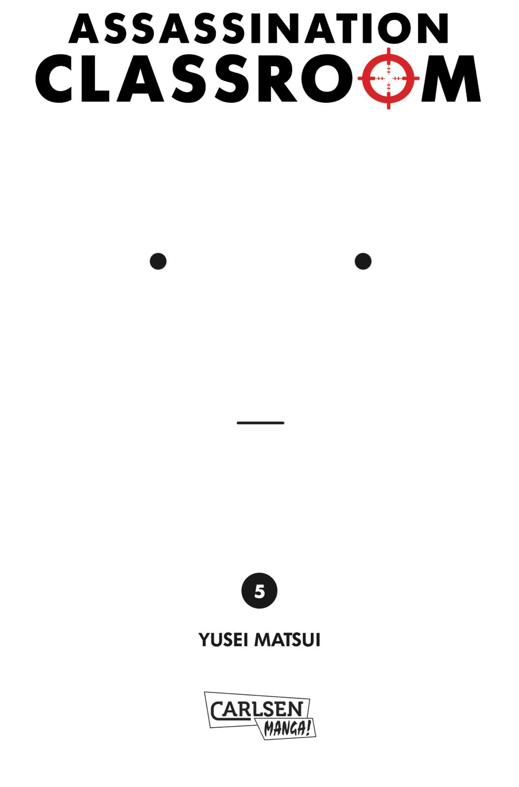 Vorderes Coverbild Assassination Classroom 05