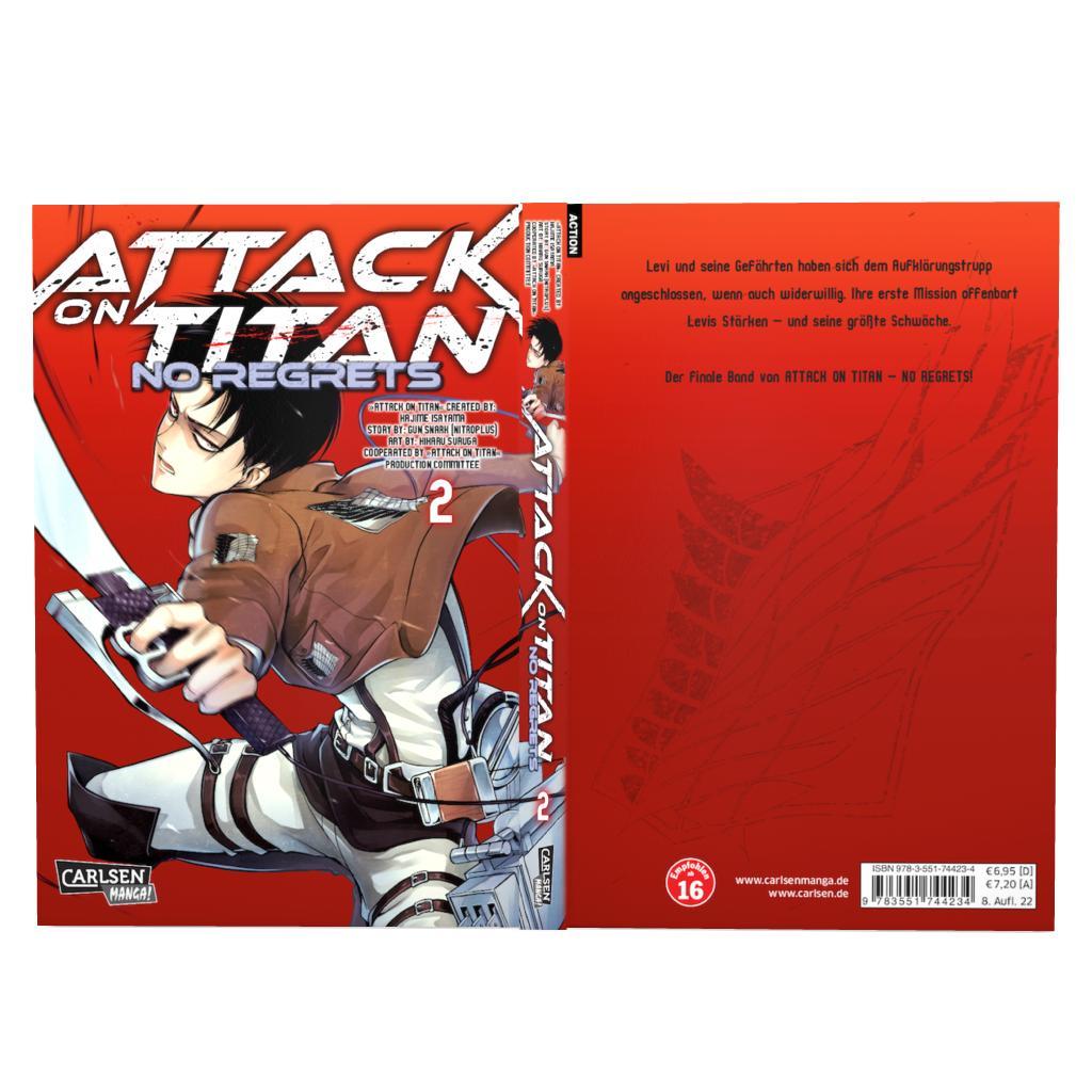 Beispielinhalt (Bild) Attack on Titan - No Regrets 2